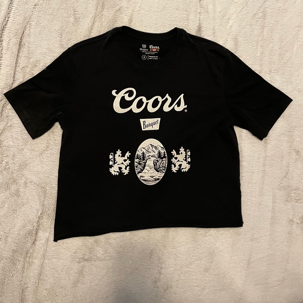 Cropped Coors Banquet Tee / T-Shirt